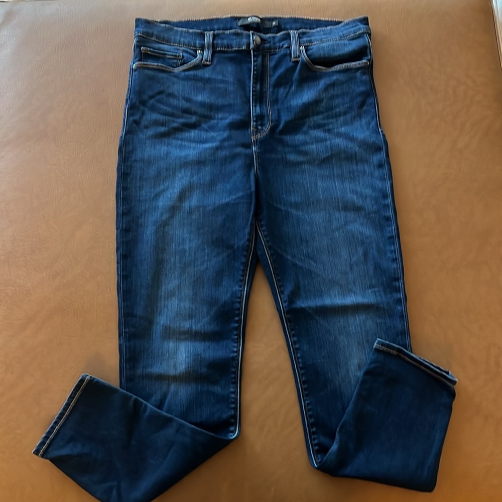 Hudson Skinny Dark Wash!